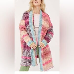 Free People Daydreamer Cardigan Orchid Cloud